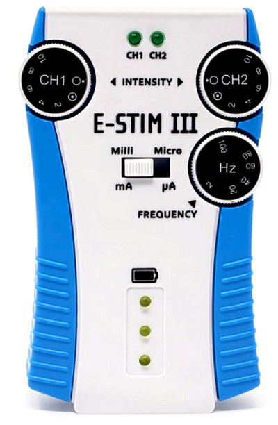 E-Stim II Dual Channel Stimulator Milliamp & Microamp Current