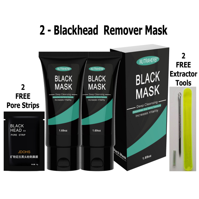 2 Mask 2 Blackhead Removal Tools 8 Nose